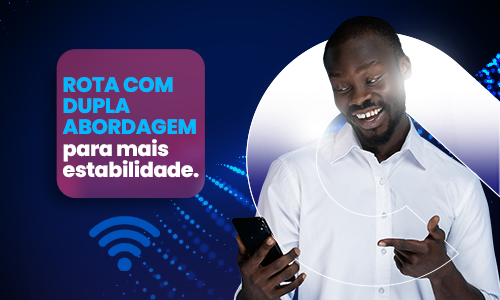 Rota com dupla abordagem para mais estabilidade